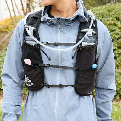 Outdoor Trail Running Backpack Lightweight Water Backpack Water Bladder Bag Daypack for Trail Running Marathon Race Hiking