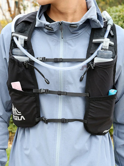 Outdoor Trail Running Backpack Lightweight Water Backpack Water Bladder Bag Daypack for Trail Running Marathon Race Hiking