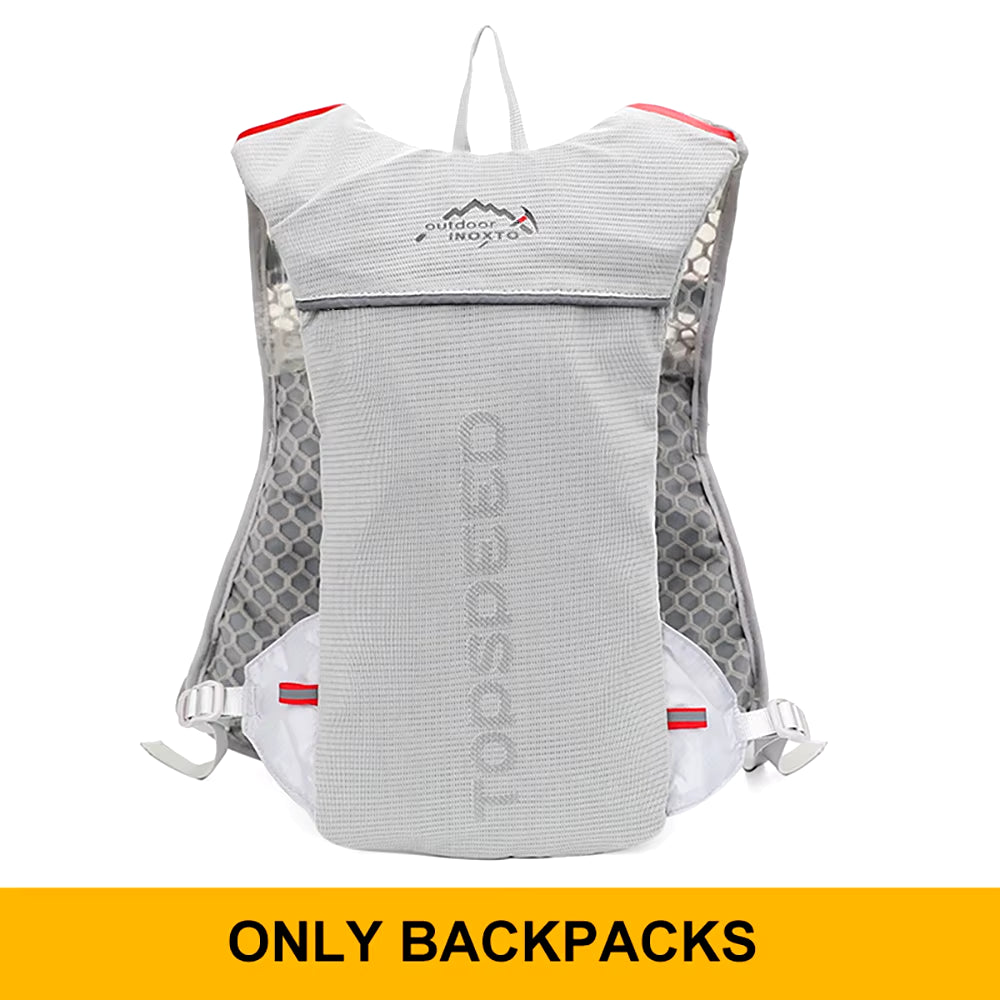 Outdoor Trail Running 5L Ultralight Backpack Hydration Jogging Vest Men Breathable Marathon Bicycle Bag Water Bottle 500ML