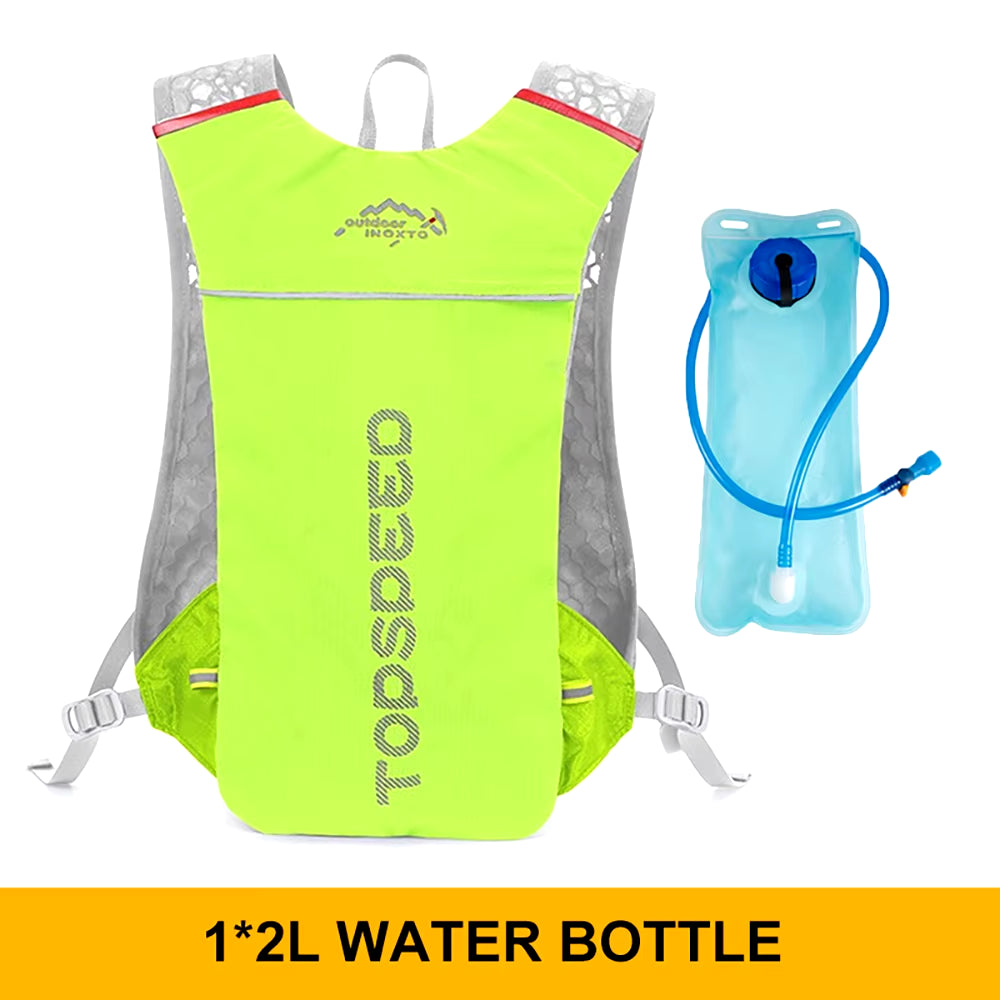Outdoor Trail Running 5L Ultralight Backpack Hydration Jogging Vest Men Breathable Marathon Bicycle Bag Water Bottle 500ML