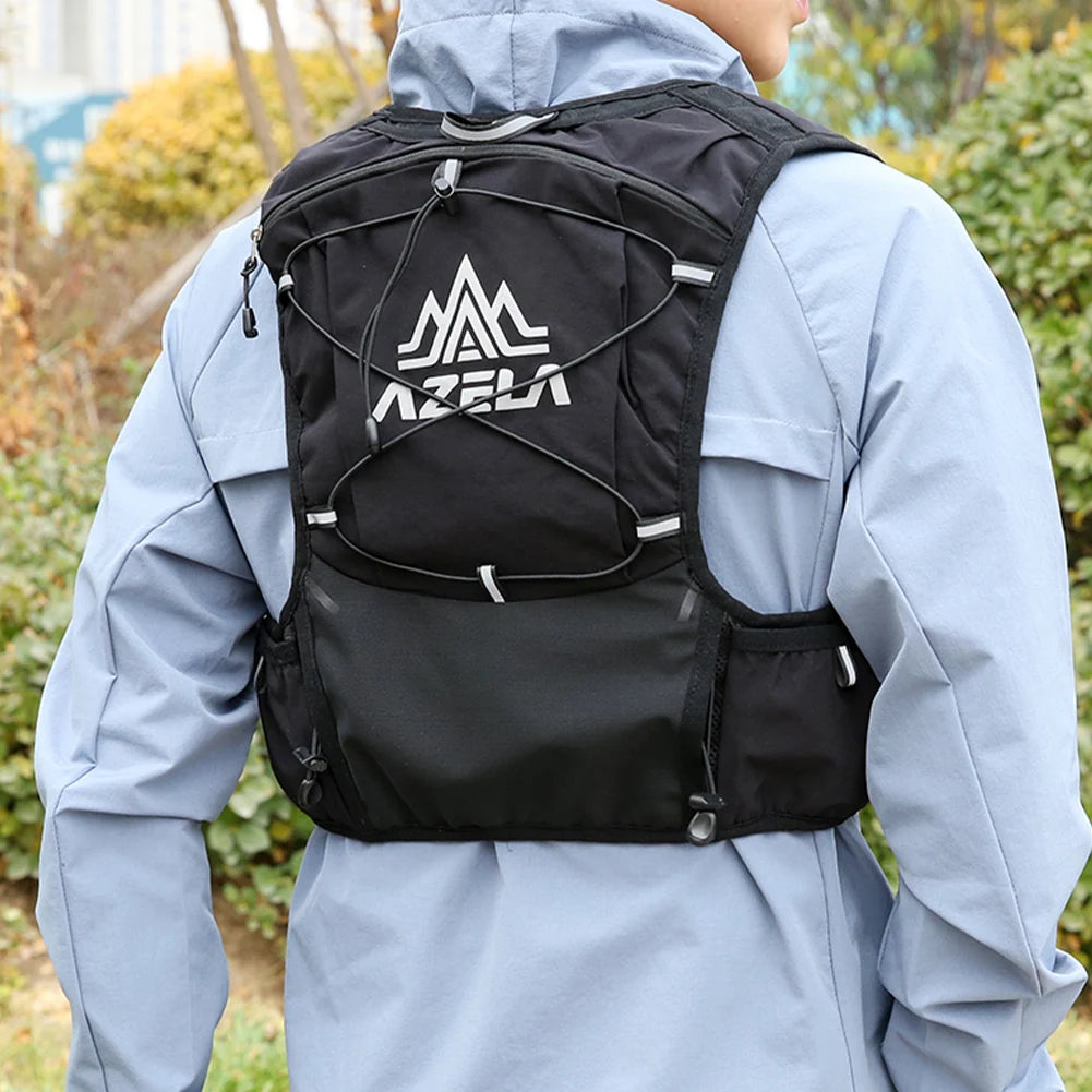 Outdoor Trail Running Backpack Lightweight Water Backpack Water Bladder Bag Daypack for Trail Running Marathon Race Hiking