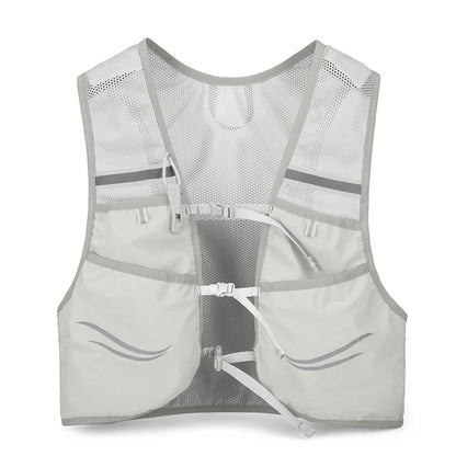 Outdoor Trail Running Backpack Ultralight Breathable Hydration Vest Running Bag Marathon Bicycle Bag for Marathon Cycling Hiking