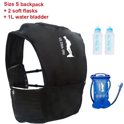 Hydration Running Backpack Vest Trail Run Pack Lightweight Marathon Race Sports Bag 8L