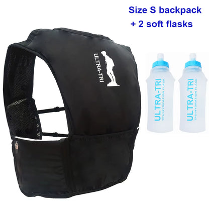 Hydration Running Backpack Vest Trail Run Pack Lightweight Marathon Race Sports Bag 8L